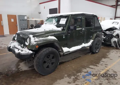 2008 Jeep Wrangler Unlimited Sahara from USA, damaged, VIN 1J4GA59168L636589